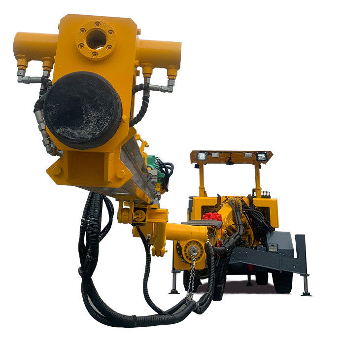 Φ43mm- Φ89mm Diametro di trivellazione Jumbos di tunnelaggio per 0-12m profondità del foro di trivellazione e ≤15% di capacità di arrampicata